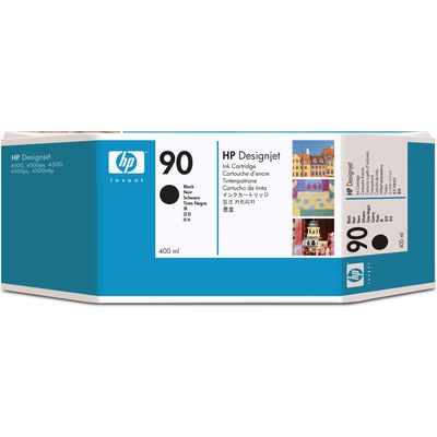 HP 90 (C5058A) Inktcartridge Zwart