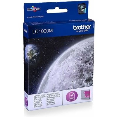 Brother LC-1000M Inktcartridge Magenta