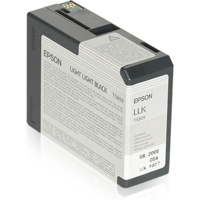 Epson T580900 Inktcartridge Licht licht-zwart