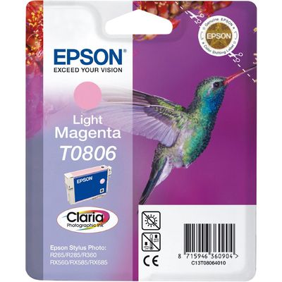 Epson T0806 Inktcartridge Licht-magenta