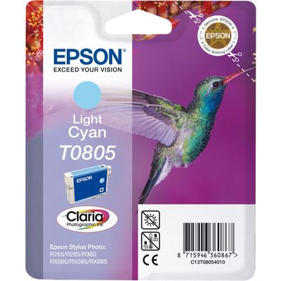 Epson T0805 Inktcartridge Licht-cyaan