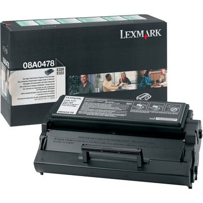 Lexmark 08A0478 Toner Zwart