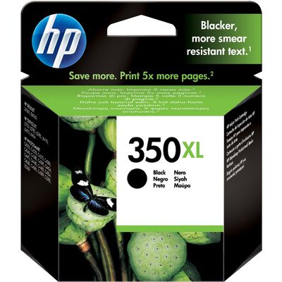 HP 350XL (CB336EE) Inktcartridge Zwart Hoge capaciteit