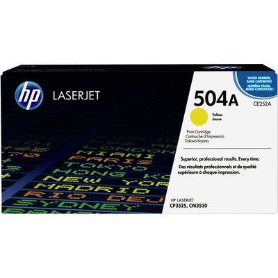 Hp 504A Ce252A Toner Geel hp kopen in de aanbieding