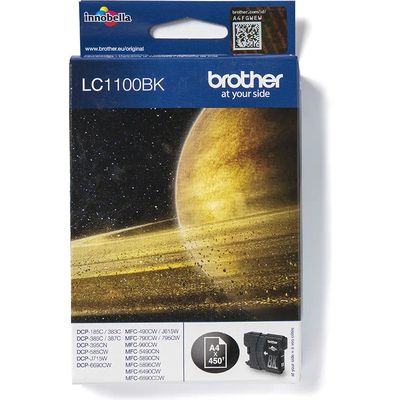 Brother LC-1100BK Inktcartridge Zwart