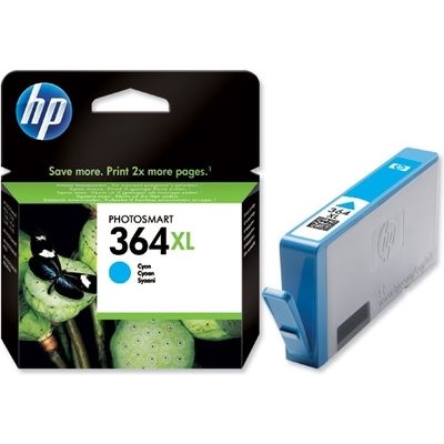 HP 364XL (CB323EE) Inktcartridge Cyaan Hoge capaciteit