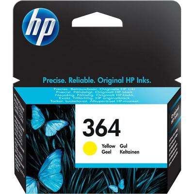 HP 364 (CB320EE) Inktcartridge Geel