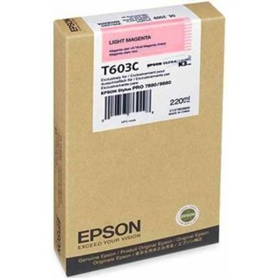 Epson T603C Inktcartridge Licht-magenta