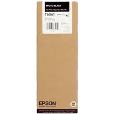 Epson T6061 Inktcartridge Foto-zwart