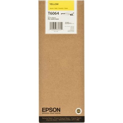 Epson T6064 Inktcartridge Geel
