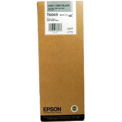 Epson T6069 Inktcartridge Licht licht-zwart