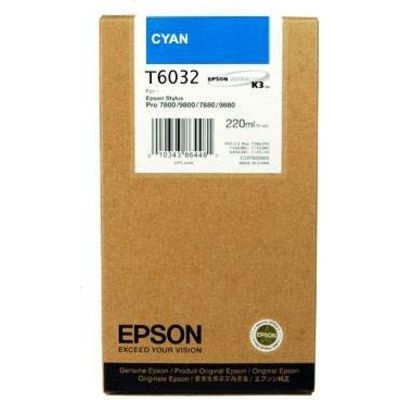 Epson T6032 Inktcartridge Cyaan