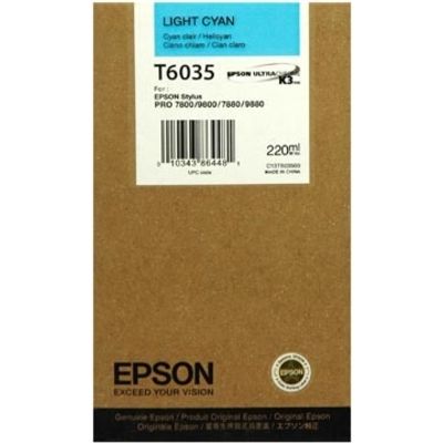 Epson T6035 Inktcartridge Licht-cyaan