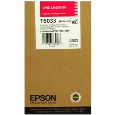 Epson T6033 Inktcartridge Magenta