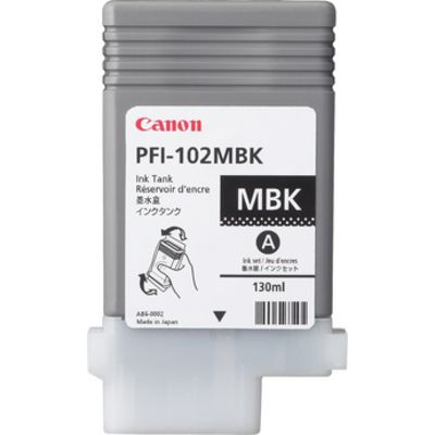 Canon PFI-102MBK Inktcartridge Mat-zwart