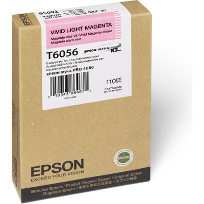 Epson T605600 Inktcartridge Licht-magenta