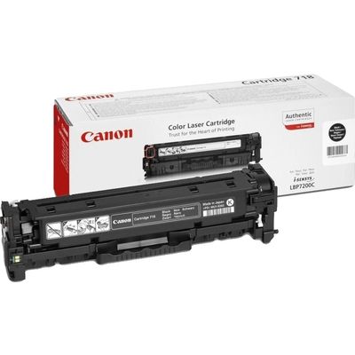 Canon 718 BK Toner Zwart