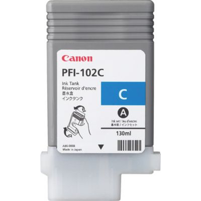 Canon PFI-102C Inktcartridge Cyaan