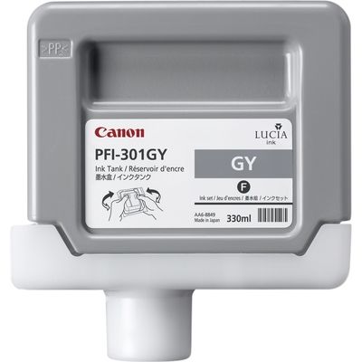 Canon PFI-301GY Inktcartridge Grijs