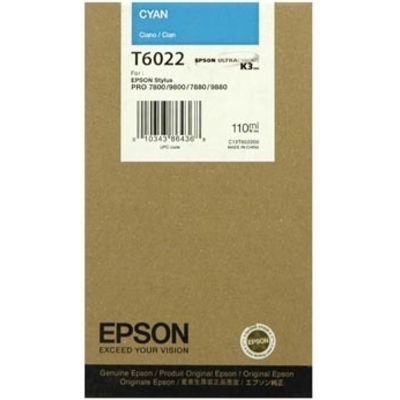 Epson T602200 Inktcartridge Cyaan