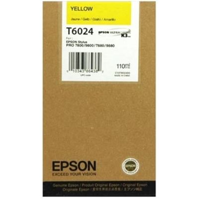 Epson T602400 Inktcartridge Geel