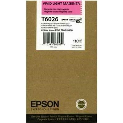 Epson T602600 Inktcartridge Licht-magenta