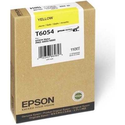 Epson T605400 Inktcartridge Geel