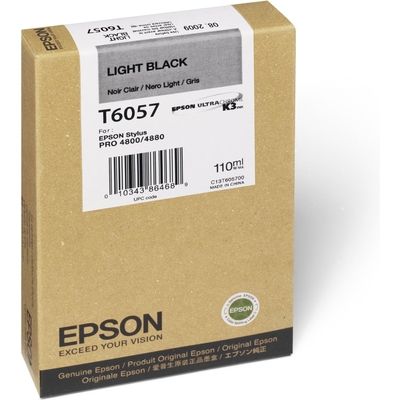 Epson T605700 Inktcartridge Licht-zwart