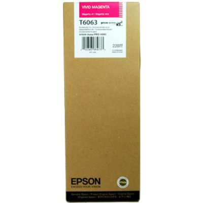 Epson T606300 Inktcartridge Magenta