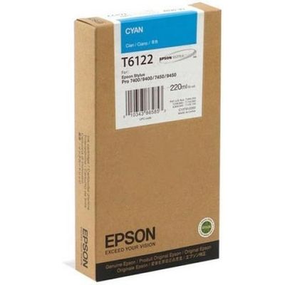 Epson T612200 Inktcartridge Cyaan