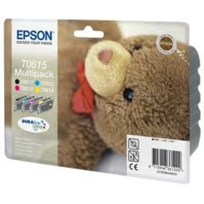 Epson T0615 Inktcartridge 4-kleuren Voordeelbundel