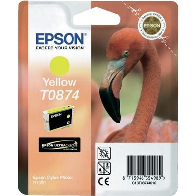Epson T08744010 Inktcartridge Geel