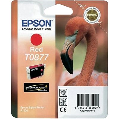 Epson T08774010 Inktcartridge Rood
