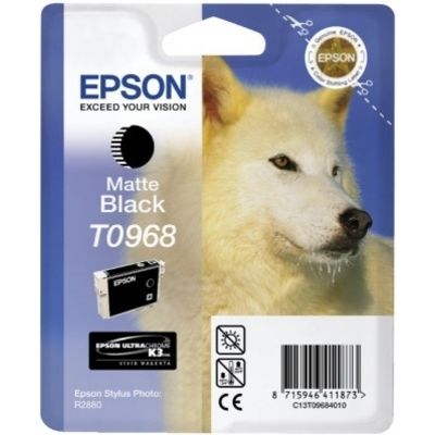 Epson T09684010 Inktcartridge Mat-zwart