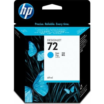 HP 72 (C9398A) Inktcartridge Cyaan