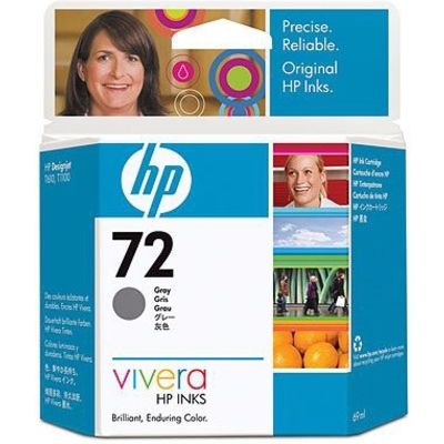 HP 72 (C9401A) Inktcartridge Grijs