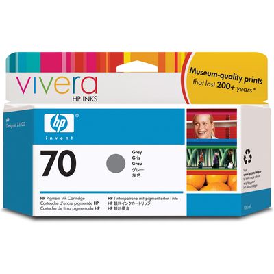 HP 70 (C9450A) Inktcartridge Grijs