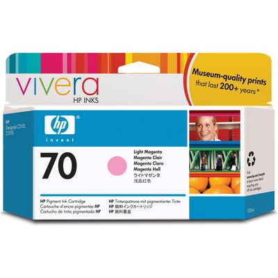 HP 70 (C9455A) Inktcartridge Licht-magenta