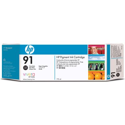 HP 91 (C9465A) Inktcartridge Foto-zwart