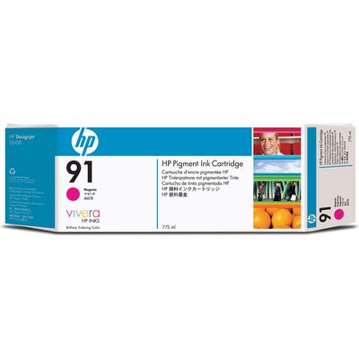 HP 91 (C9468A) Inktcartridge Magenta