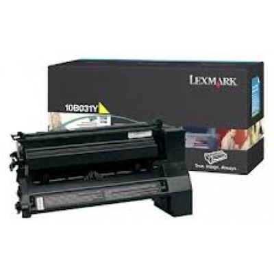 Lexmark 10B031Y Toner Geel