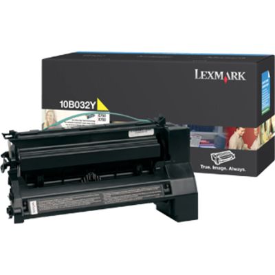 Lexmark 10B032Y Toner Geel