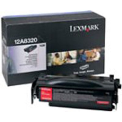 Lexmark 12A8320 Toner Zwart