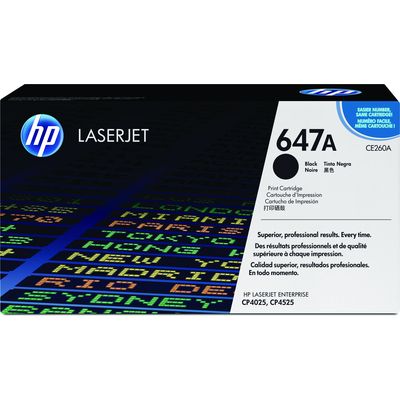 HP 647A (CE260A) Toner Zwart