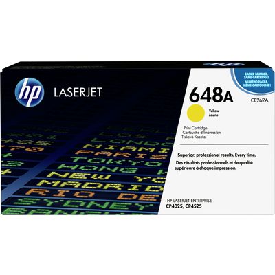 HP 648A (CE262A) Toner Geel