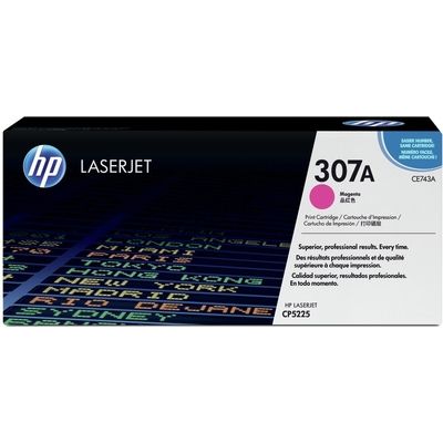 HP 307A (CE743A) Toner Magenta