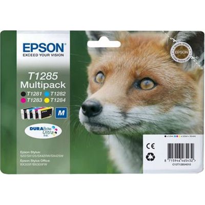 Epson T1285 Inktcartridge 4-kleuren Voordeelbundel
