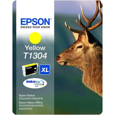 Epson T130440 Inktcartridge Geel