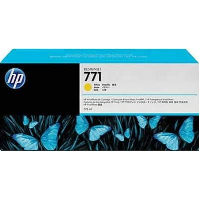 HP 771 (CE040A) Inktcartridge Geel