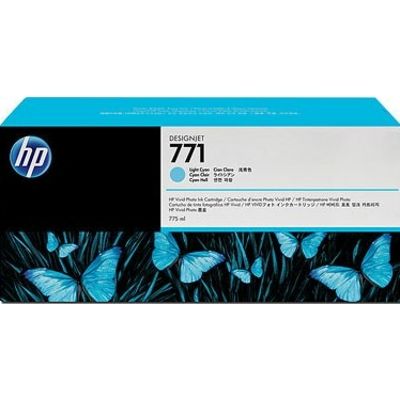 HP 771 (CE042A) Inktcartridge Licht-cyaan